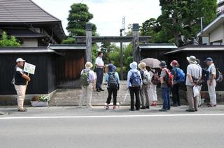 町並みを散策