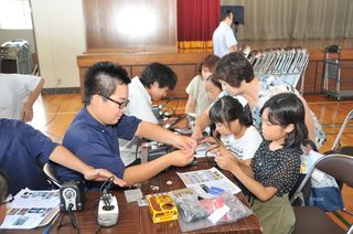 丁寧な指導が人気の創学館高校コーナー