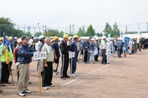 天童北部地域の自主防災会のみなさん