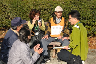 警察へ電話を掛ける訓練