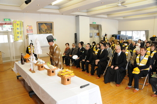 地域内の交通安全を祈願