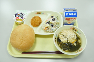 山形ワイヴァンズ応援給食