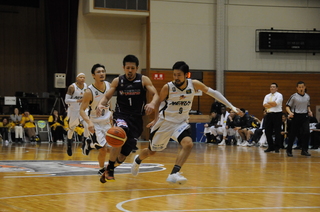 中島選手のドライブ