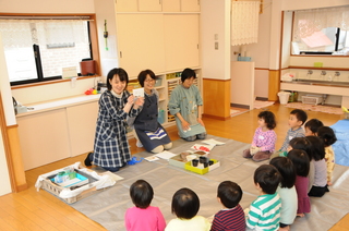 植え付ける種の説明を受けます