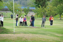 市長杯パークゴルフ大会　18ホールで勝負